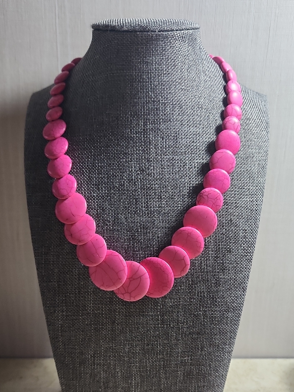 (7) Died pink howlight -handmade